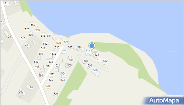 Siemiany, Siemiany, 515, mapa Siemiany