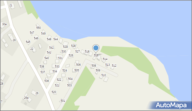 Siemiany, Siemiany, 516, mapa Siemiany