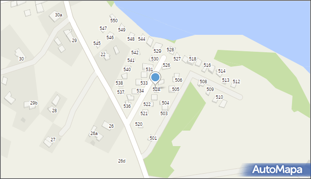 Siemiany, Siemiany, 524, mapa Siemiany