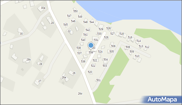 Siemiany, Siemiany, 534, mapa Siemiany