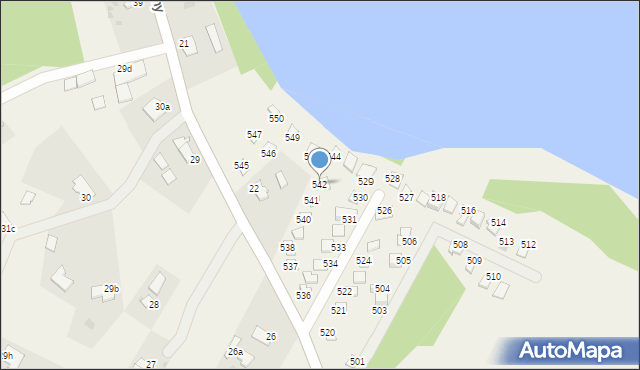 Siemiany, Siemiany, 542, mapa Siemiany