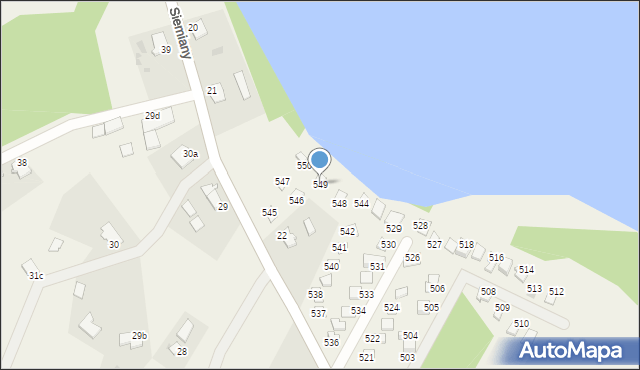 Siemiany, Siemiany, 549, mapa Siemiany