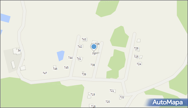Siemiany, Siemiany, 737, mapa Siemiany