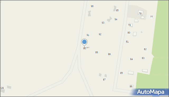 Siemiany, Siemiany, 90, mapa Siemiany
