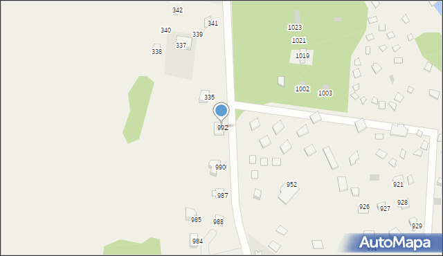 Siemiany, Siemiany, 992, mapa Siemiany