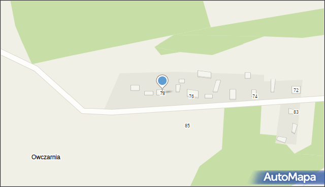 Siemichocze, Siemichocze, 78, mapa Siemichocze