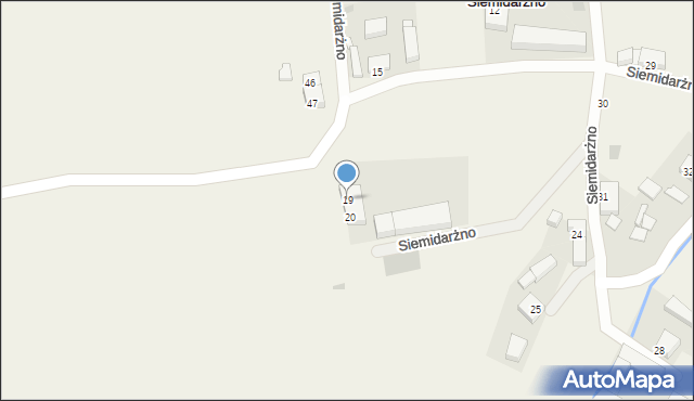 Siemidarżno, Siemidarżno, 19, mapa Siemidarżno