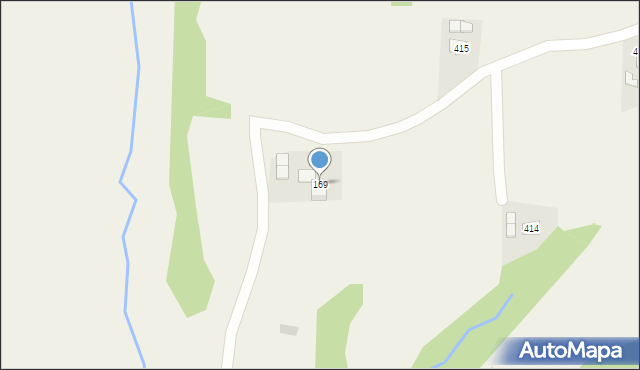 Siemiechów, Siemiechów, 169, mapa Siemiechów