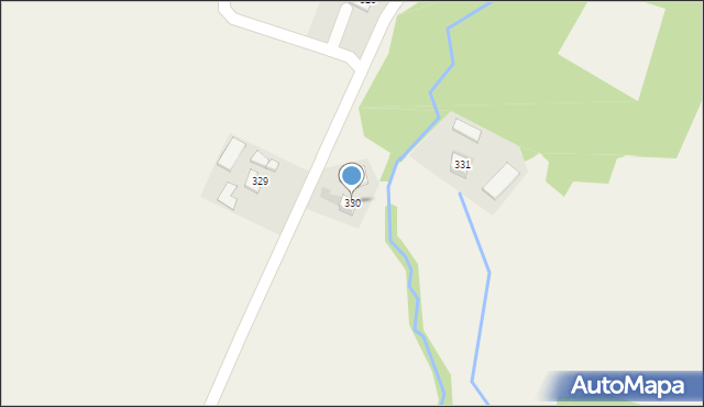 Siemiechów, Siemiechów, 330, mapa Siemiechów