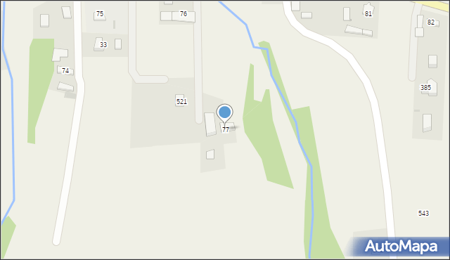 Siemiechów, Siemiechów, 77, mapa Siemiechów