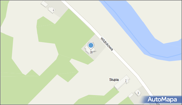 Siemień Nadrzeczny, Siemień Nadrzeczny, 1B, mapa Siemień Nadrzeczny