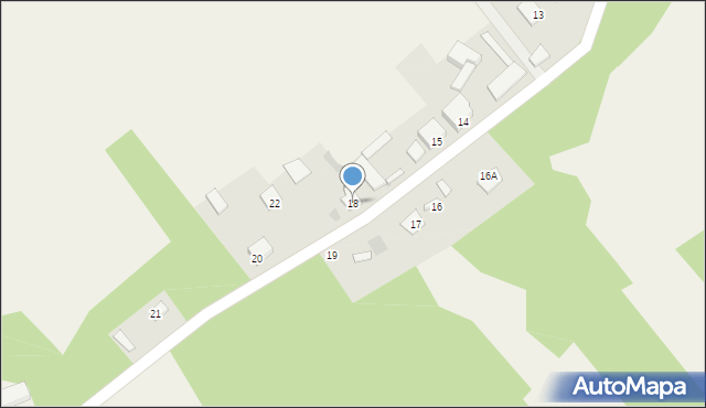 Siemień-Rowy, Siemień-Rowy, 18, mapa Siemień-Rowy