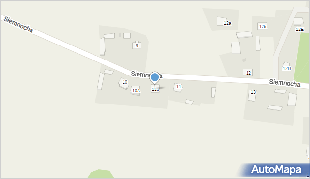 Siemnocha, Siemnocha, 11a, mapa Siemnocha