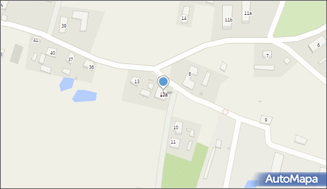 Siemoń, Siemoń, 13a, mapa Siemoń