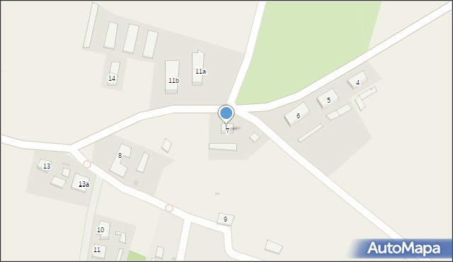 Siemoń, Siemoń, 7, mapa Siemoń