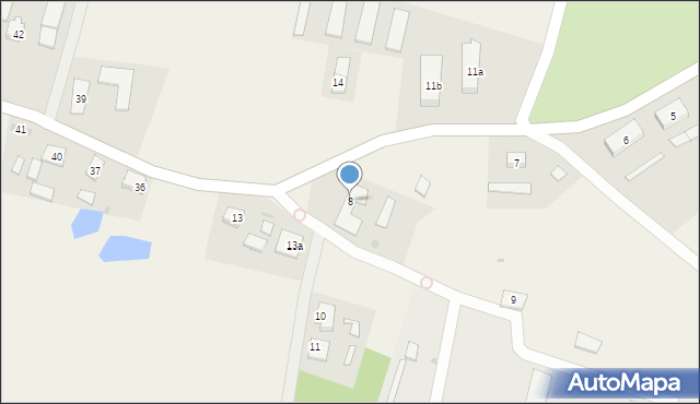 Siemoń, Siemoń, 8, mapa Siemoń