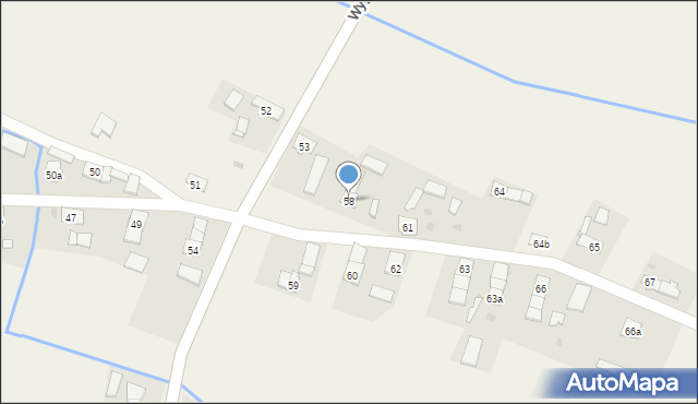 Siemysłów, Siemysłów, 58, mapa Siemysłów