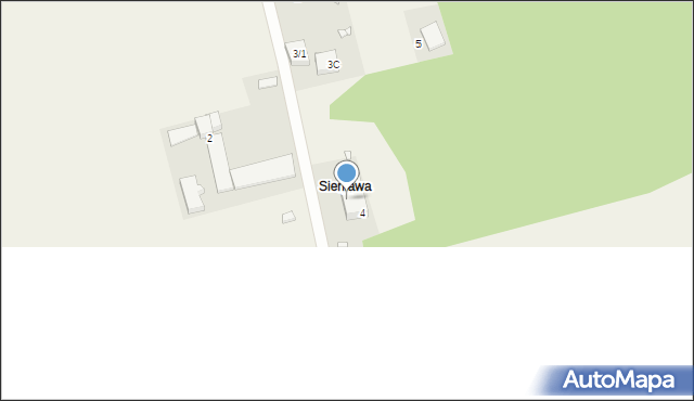 Sieniawa, Sieniawa, 4B, mapa Sieniawa