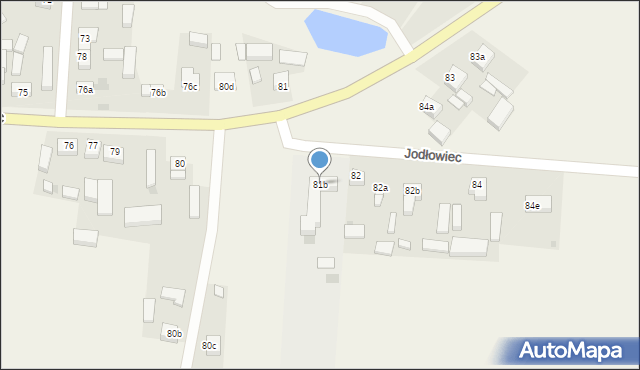 Sieniec, Sieniec, 81b, mapa Sieniec