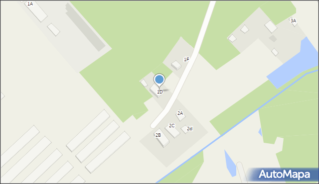 Sienkiewicze, Sienkiewicze, 1D, mapa Sienkiewicze