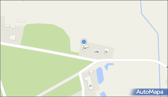 Sienkiewicze, Sienkiewicze, 25A, mapa Sienkiewicze