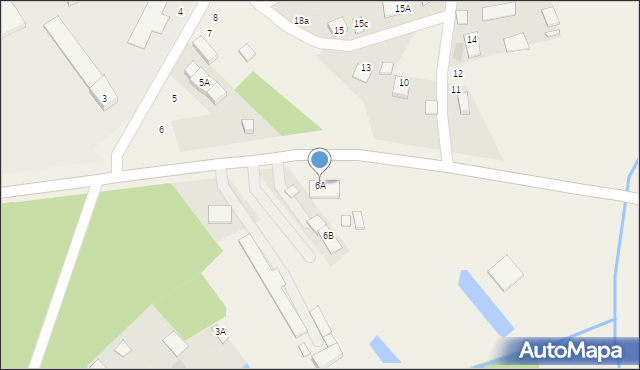 Sienkiewicze, Sienkiewicze, 6A, mapa Sienkiewicze
