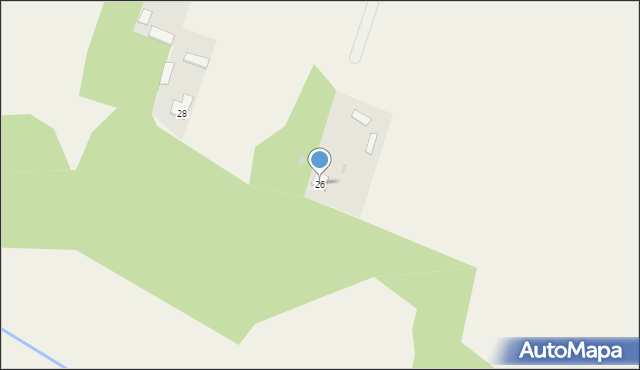 Siennica Nadolna, Siennica Nadolna, 26, mapa Siennica Nadolna
