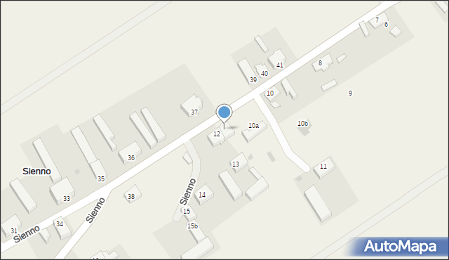 Sienno, Sienno, 12a, mapa Sienno