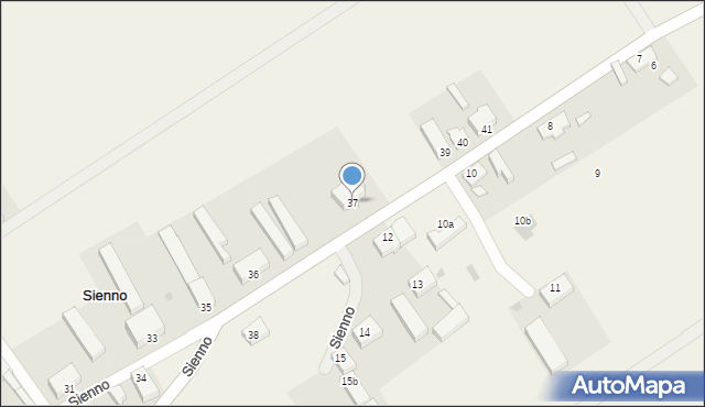 Sienno, Sienno, 37, mapa Sienno
