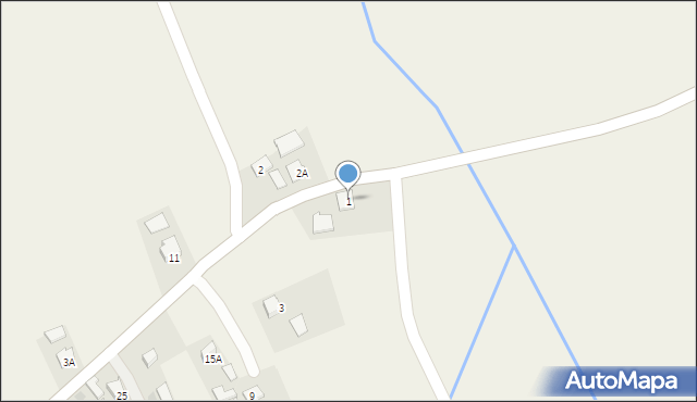 Siennów, Siennów, 1, mapa Siennów