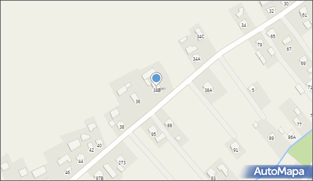 Siennów, Siennów, 34B, mapa Siennów