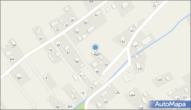 Siennów, Siennów, 53A, mapa Siennów