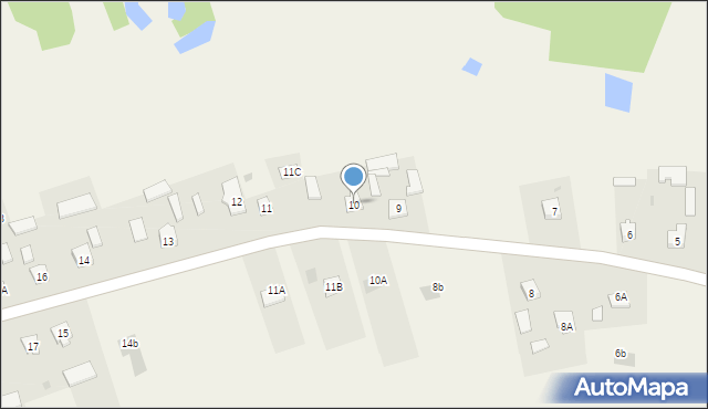 Sieprawice, Sieprawice, 10, mapa Sieprawice