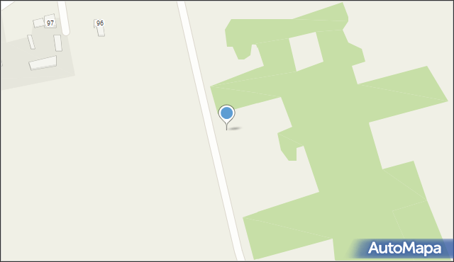 Sieprawice, Sieprawice, 101, mapa Sieprawice