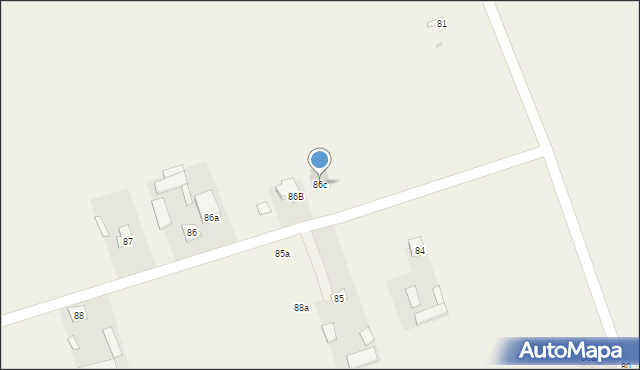 Sieprawice, Sieprawice, 86c, mapa Sieprawice