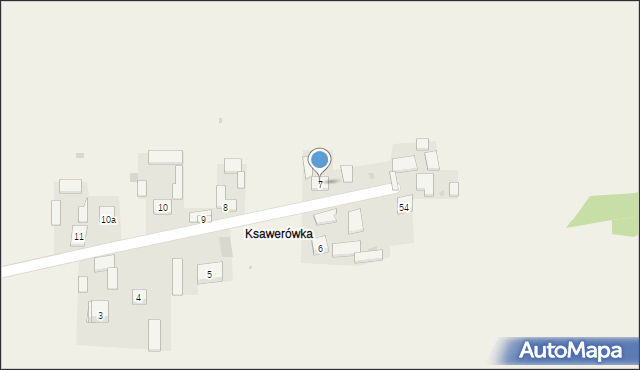 Sieradzice, Sieradzice, 7, mapa Sieradzice