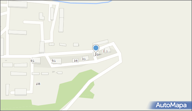 Sierakośce, Sierakośce, 2/4, mapa Sierakośce