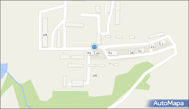 Sierakośce, Sierakośce, 6/6, mapa Sierakośce