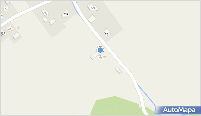 Sierakośce, Sierakośce, 73B, mapa Sierakośce