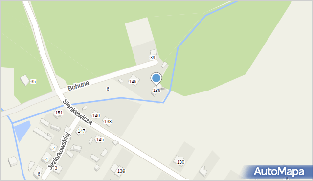 Sieraków, Sienkiewicza Henryka, 136, mapa Sieraków