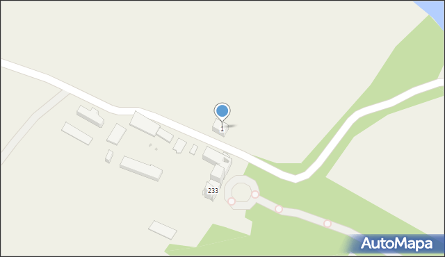 Sieraków, Sieraków, 1, mapa Sieraków