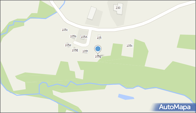 Sieraków, Sieraków, 105g, mapa Sieraków