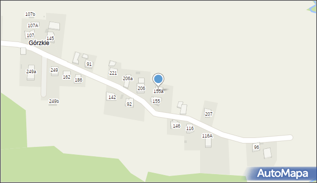 Sieraków, Sieraków, 155a, mapa Sieraków
