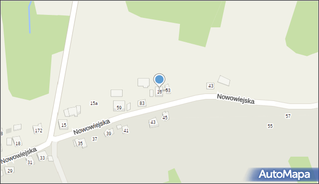 Sieraków, Sieraków, 16, mapa Sieraków