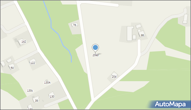 Sieraków, Sieraków, 204d, mapa Sieraków