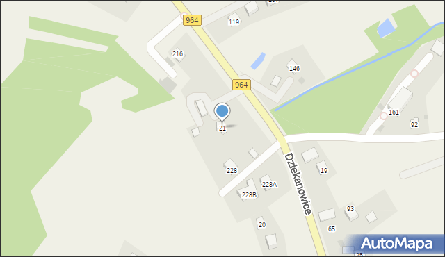 Sieraków, Sieraków, 21, mapa Sieraków