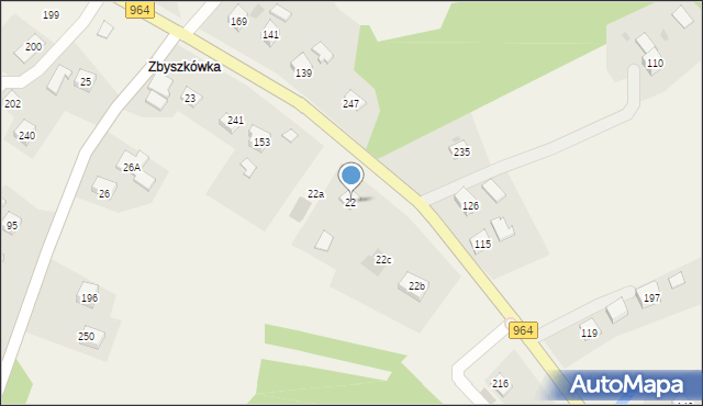 Sieraków, Sieraków, 22, mapa Sieraków