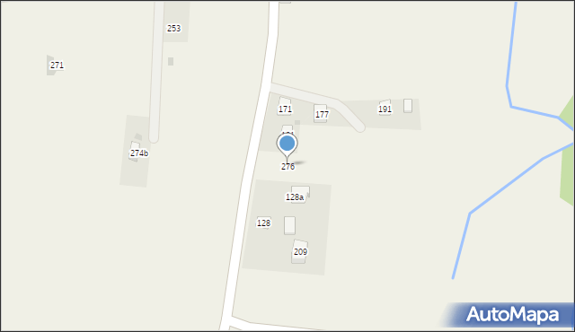 Sieraków, Sieraków, 276, mapa Sieraków