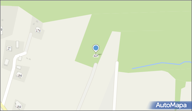 Sieraków, Sieraków, 41h, mapa Sieraków