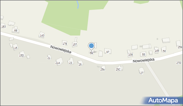 Sieraków, Sieraków, 64, mapa Sieraków